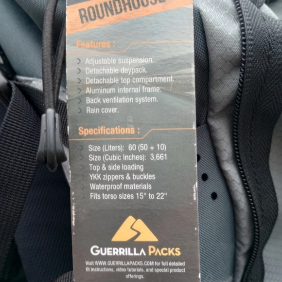 60 L Backpack - Picture 8 of 10